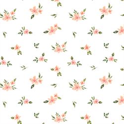 Petite Floral in White