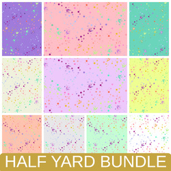 Tula's True Colors in Fairy Dust Half Yard Bundle