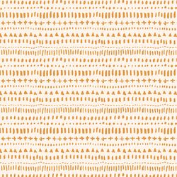 Sketchy Tribal in Apricot Cream