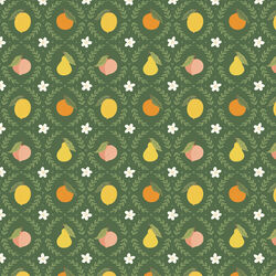 Vignettes in Dark Green