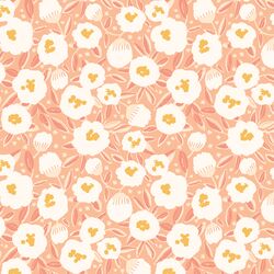 Backyard Blooms in Peach