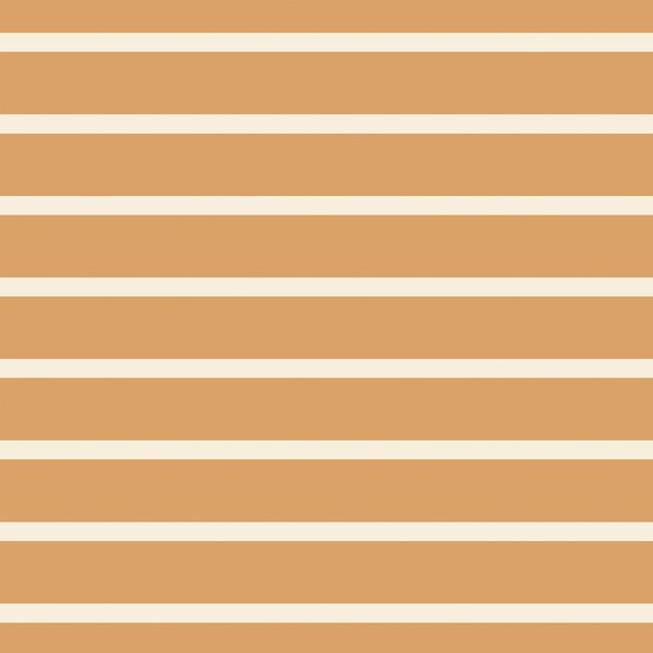 Easter Stripe in Muted Carrot