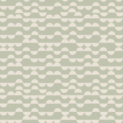 Pebbles in Cream on Sage