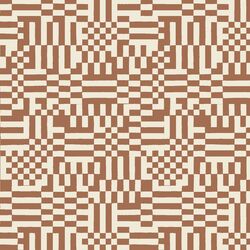 Checkery Checker in Cocoa Brown