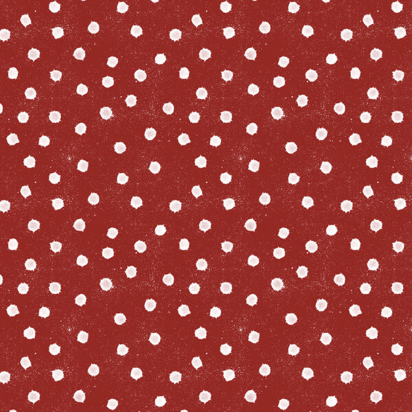 Splatter Dot in Red