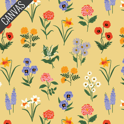 Garden Study Petite Canvas in Butter