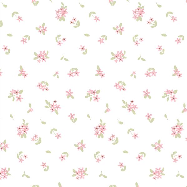 Ditsy Floral in Marshmellow