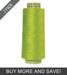 Bright Mint (9160-0092) - Silk Finish Cotton 60wt - 3000 Yards (2 Pack)
