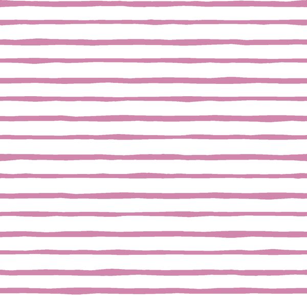 Artisan Stripe in Wisteria on White