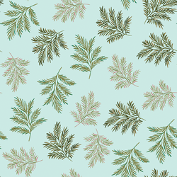Pine in Soft Aqua