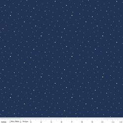 Dapple Dot in Navy