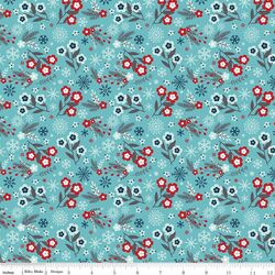 Flowers in Blue