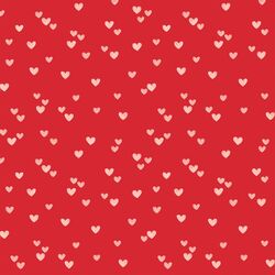 Jolly Hearts in Red