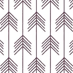 Vanes in Raisin on White