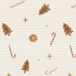 Holiday Treats in Festive Stripe