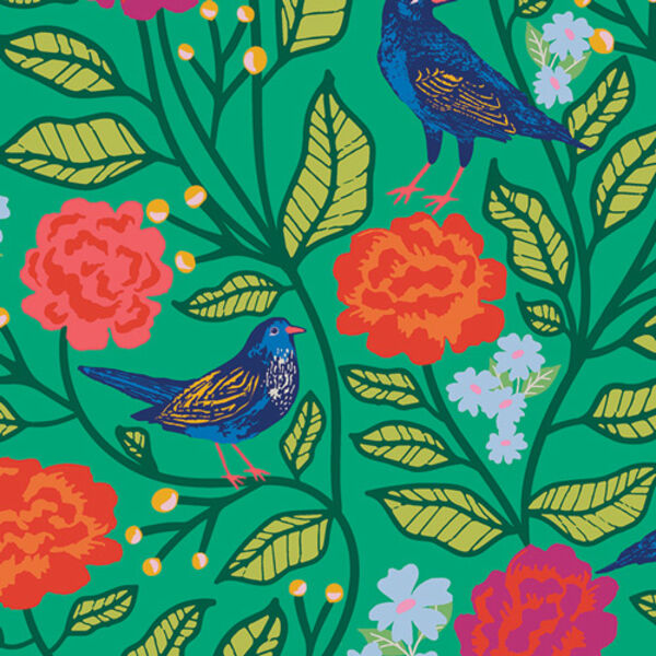 Blackbird Garden in Spring