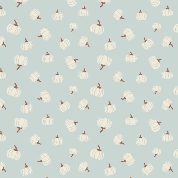 Pumpkins in Light Blue