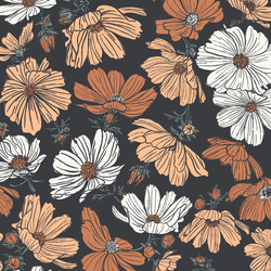 Abloom in Charcoal