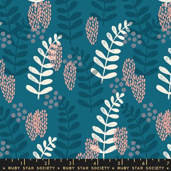 Fern Dell in Dark Blue