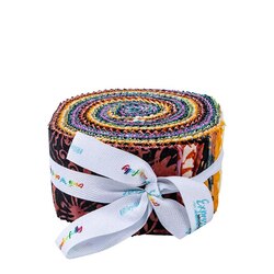Expressions Batiks 2.5" Strip Roll in Garden Fresh