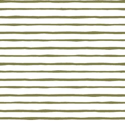 Artisan Stripe in Jungle on White