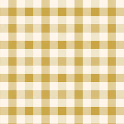 Gingham in Warm Gold