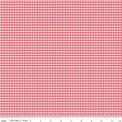 1/8" Gingham in Tea Rose