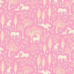 Unicorn Forest in Magical Pink