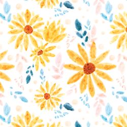 Painted Sunflowers in Sunkissed