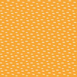 Stitch in Warm Cream on Marigold Yellow