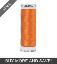 Sunset Orange (3406-1200) - Poly Sheen - 220 Yards (5 Pack)