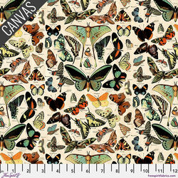 Teal Butterflies Canvas in Teal