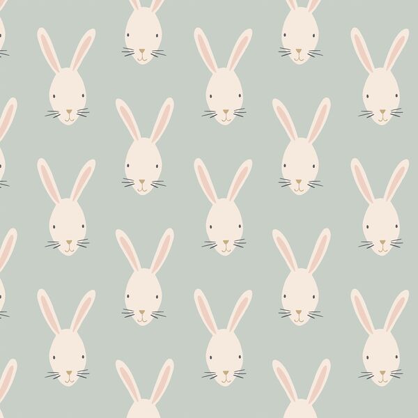 Bunny Face in Soft Sage