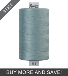 Glacial Lake (9141-1408) - Silk Finish Cotton 40wt - 1094 Yards (3 Pack)