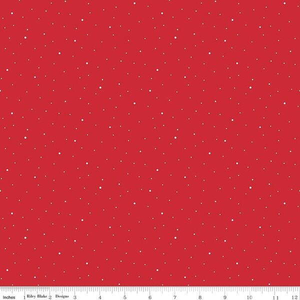 Dapple Dot in Riley Red