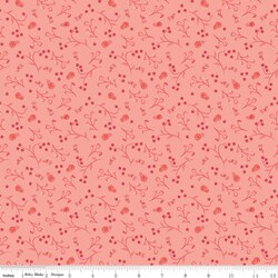 Floral in Coral