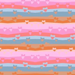 Falling Sugar in Striped