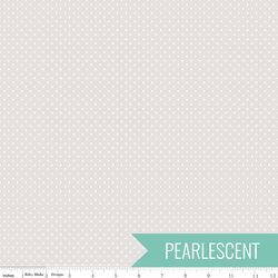 Polka Dot in White Pearl