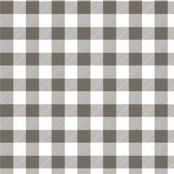 Medium Buffalo Plaid in Stone