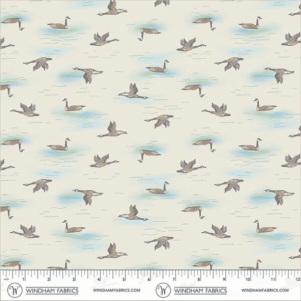 Wild Geese in Ivory