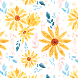 Painted Sunflowers in Sunkissed