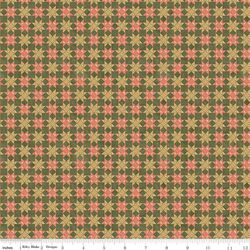 Quilt Blocks in Avocado