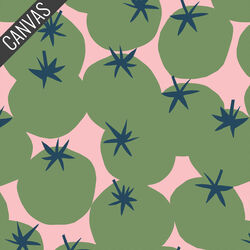 Summer Tomatoes Canvas in Pink