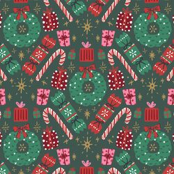 Christmas Gifts and Treats in Garden Green