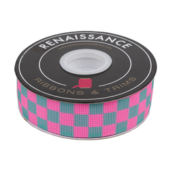 Check Please 16 yd Roll Panel in Cosmic Neon