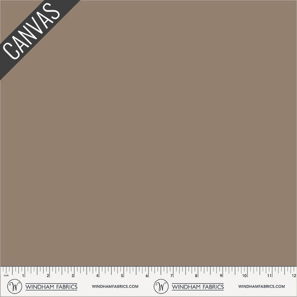 Solid Canvas in Taupe