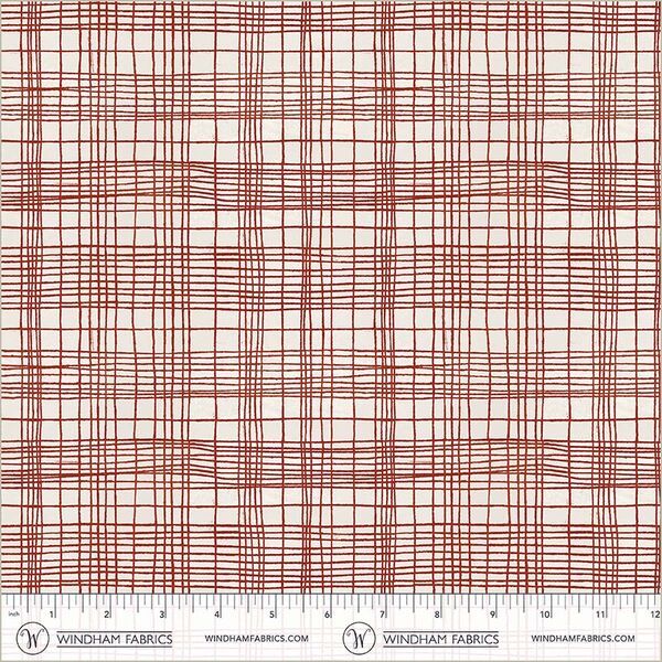 String Theory Plaid in Pomegranate