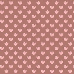 Simple Florals in Dusty Rose