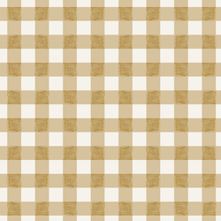 Watercolor Gingham in Hearth