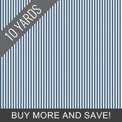 1/8" Stripe in Denim - 10 Yard Bolt